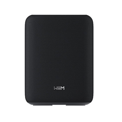 WiiM Sound Lite Wireless Smart Speaker with WiiM NorStone Wall Mount (Single) - Black