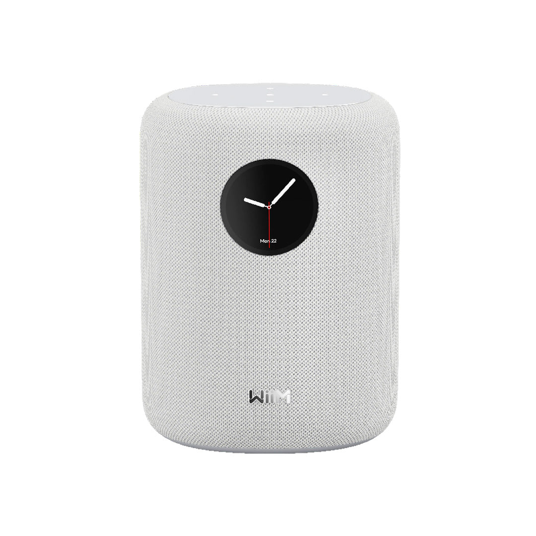WiiM Sound Wireless Smart Speaker with WiiM NorStone Floor Stand (Single) - White