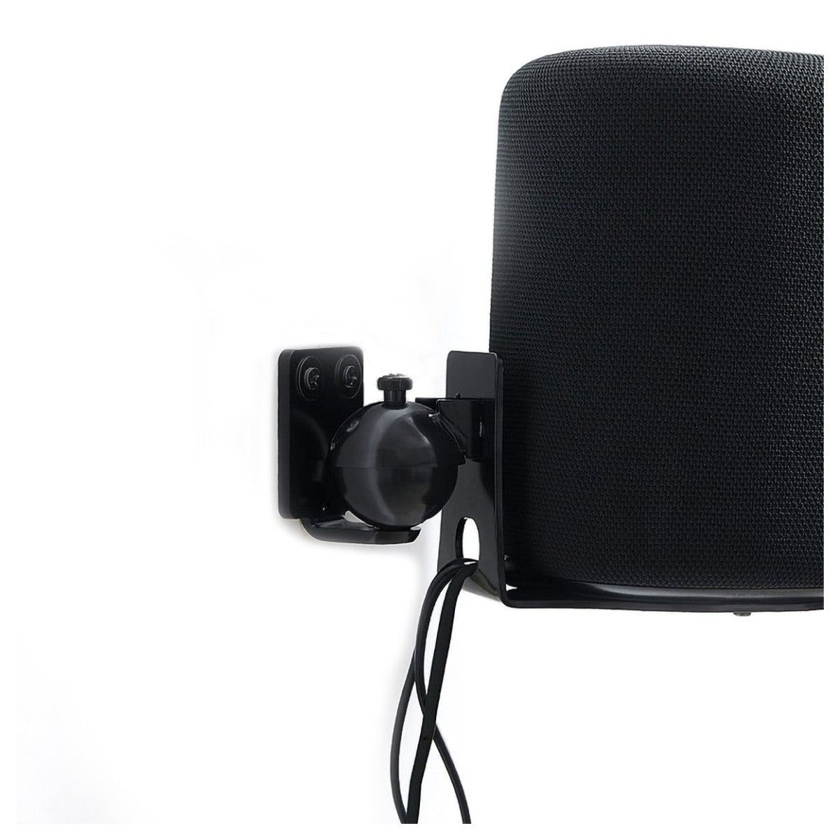 WiiM Sound Wireless Smart Speaker with WiiM NorStone Wall Mount (Single) - Black