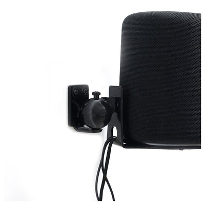 WiiM Sound Wireless Smart Speaker with WiiM NorStone Wall Mount (Single) - Black