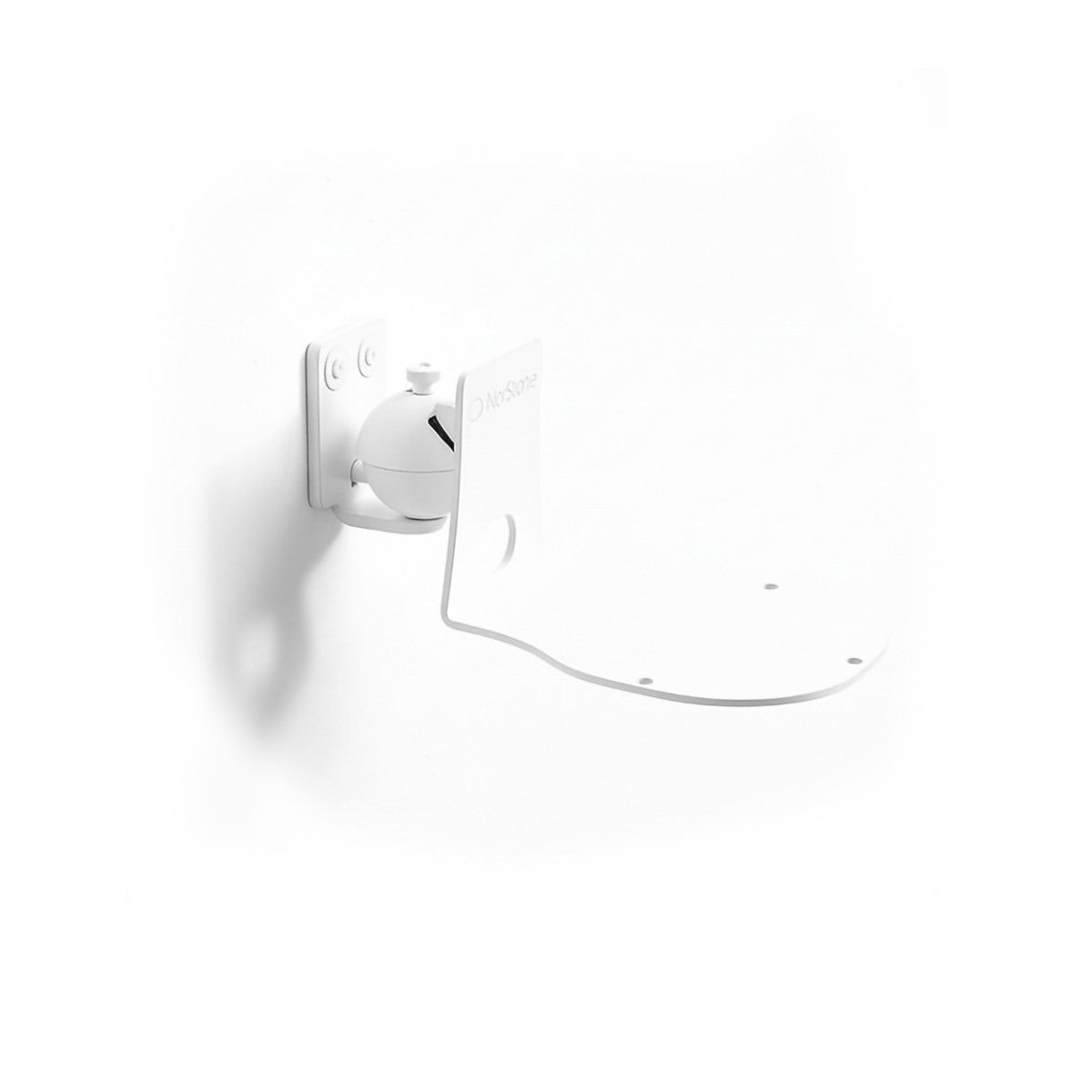 WiiM Sound Wireless Smart Speaker with WiiM NorStone Wall Mount (Single) - White
