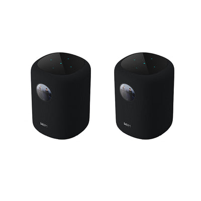 WiiM Sub Pro Wireless Subwoofer with WiiM SOUND Wireless Multiroom Smart Speakers Pair - Black