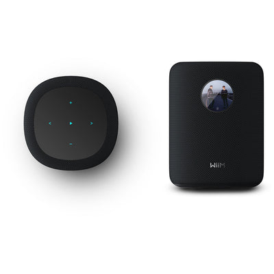 WiiM Sub Pro Wireless Subwoofer with WiiM SOUND Wireless Multiroom Smart Speakers Pair - Black