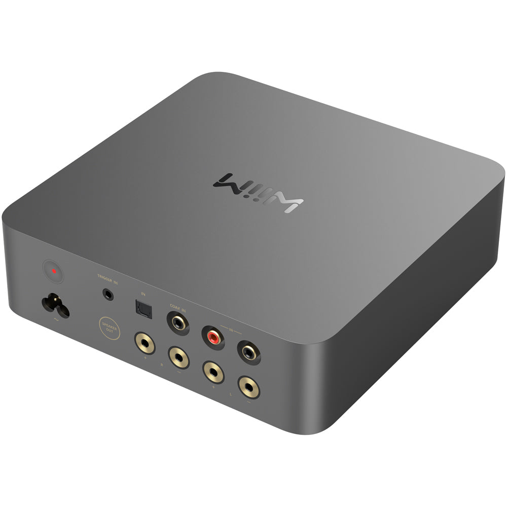 WiiM Vibelink Amp High-Performance Stereo Amplifier Space Grey