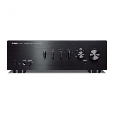 Yamaha AS501 Integrated Amplifier with Bowers & Wilkins 607 S3 Bookshelf Speakers Pair Black HiFi Package