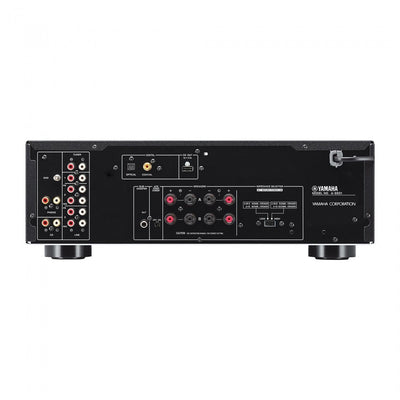 Yamaha AS501 Integrated Amplifier with Monitor Audio Bronze 50 7G Bookshelf Speakers Pair Black HiFi Package