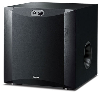 Yamaha NSSW300BL Twisted Flare Port Subwoofer in Black