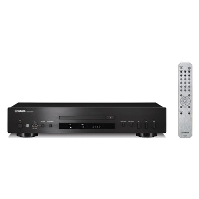 Yamaha R-N600A Network Receiver & CD-S303 CD Player with Wharfedale Linton Heritage Standmount Speakers with Matching Stands - Black