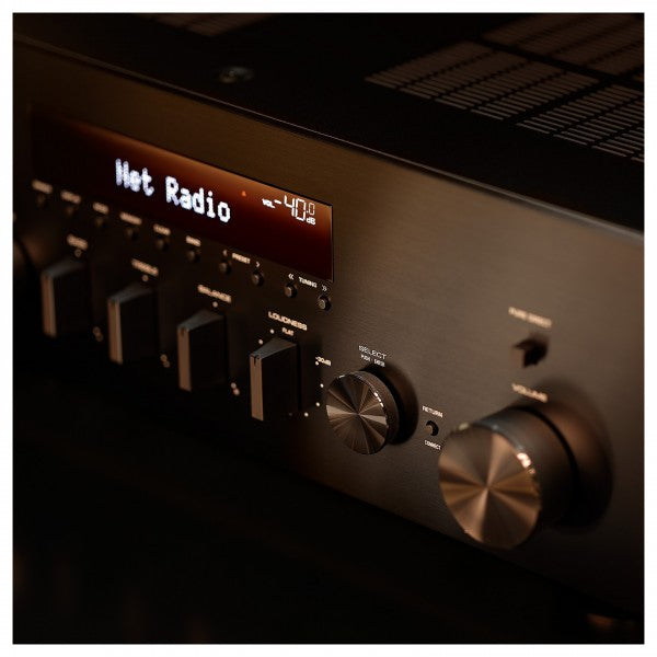 Yamaha R-N600A Network Stereo Receiver and CD-S303 CD Player Black HiFi Package