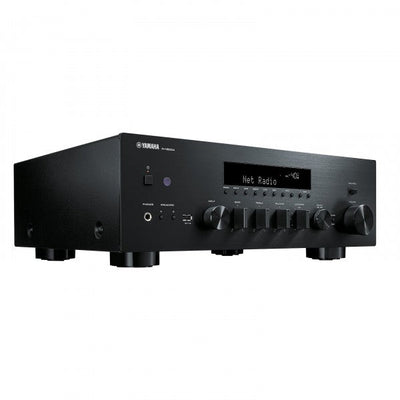 Yamaha R-N600A Network Stereo Receiver and CD-S303 CD Player Black HiFi Package